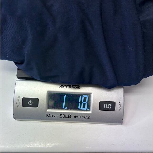 Soho Apparel Ltd Womens Navy 3X Midi Stretch Dress With Pockets & Zipper Detail - Picture 8 of 8